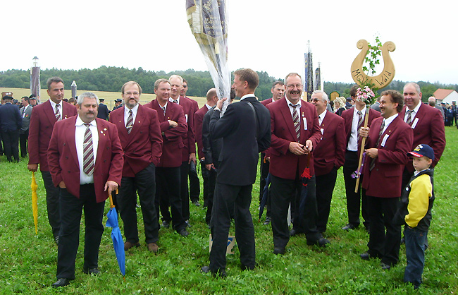MGV bei 125 Jahrfeier der FF Wald