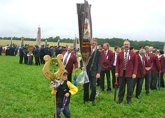 MGV bei 125 Jahrfeier der FF Wald