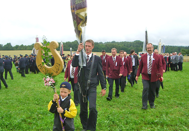 MGV bei 125 Jahrfeier der FF Wald