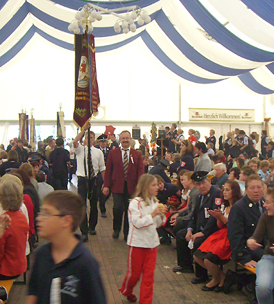 MGV bei 125 Jahrfeier der FF Wald