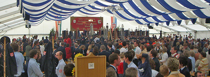 MGV bei 125 Jahrfeier der FF Wald