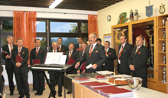 Einweihung S�ngerheim