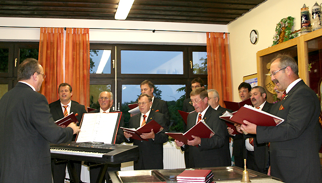 Einweihung S�ngerheim