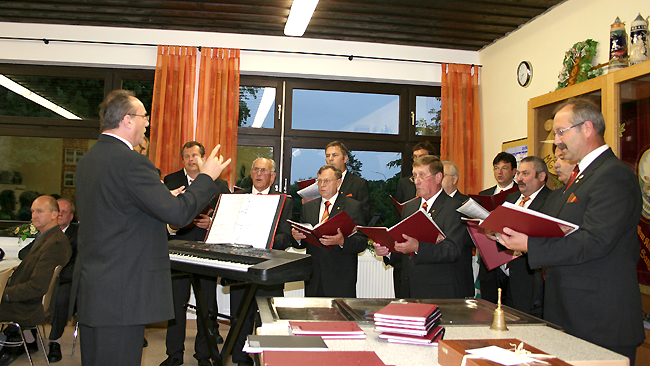 Einweihung S�ngerheim