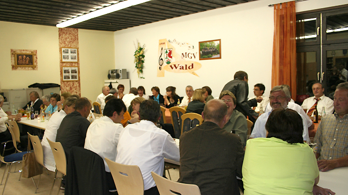 Einweihung S�ngerheim