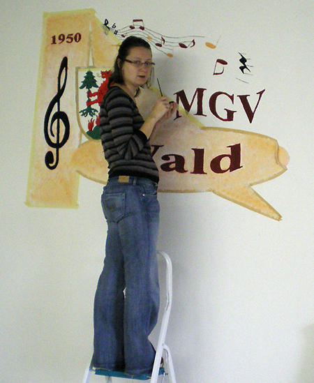 Gem�lde im S�ngerheim