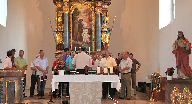 Maiandacht in Lichtenberg