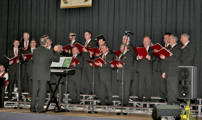 Jubil&auml;umskonzert 60 Jahre MGV Wald