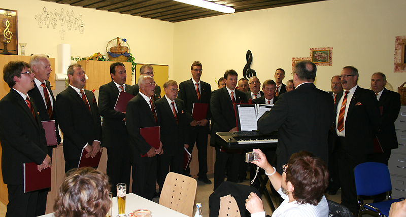 Ehrenabend f�r aktive S�nger