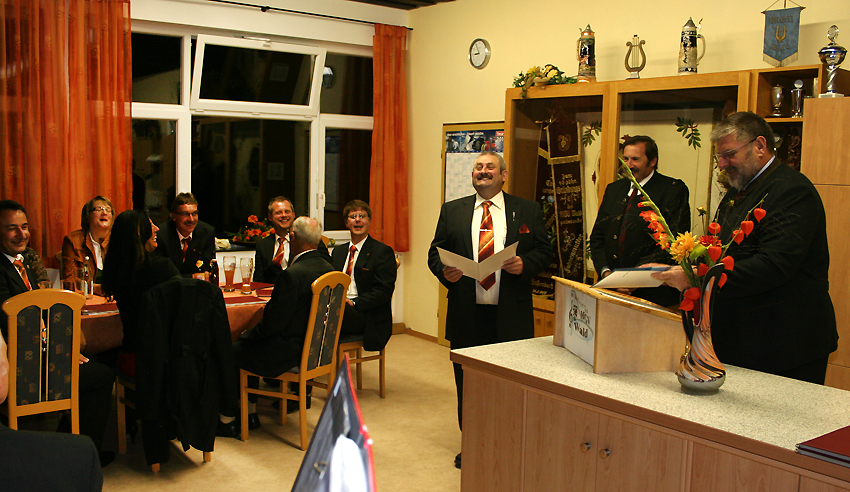 Ehrenabend f�r aktive S�nger