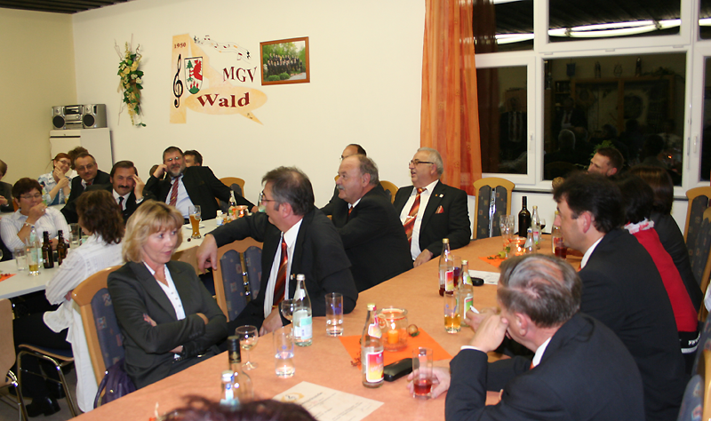 Ehrenabend f�r aktive S�nger