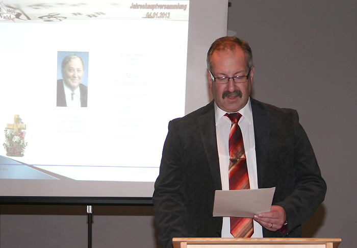 Jahreshauptversammlung 2013