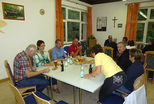 Helferessen anl. des Benefizkonzerts in Wald