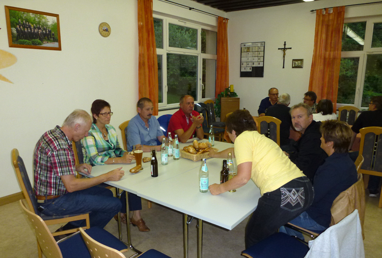 Helferessen anl. des Benefizkonzerts in Wald