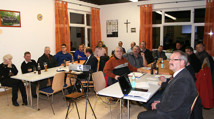 Jahreshauptversammlung mit Neuwahlen 2015