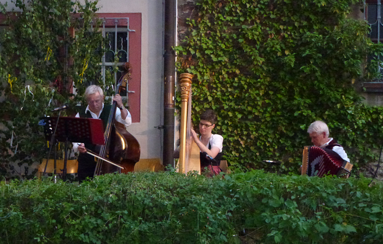 MGV Wald beim Schlo&szlig;hofsingen in Waldm&uuml;nchen