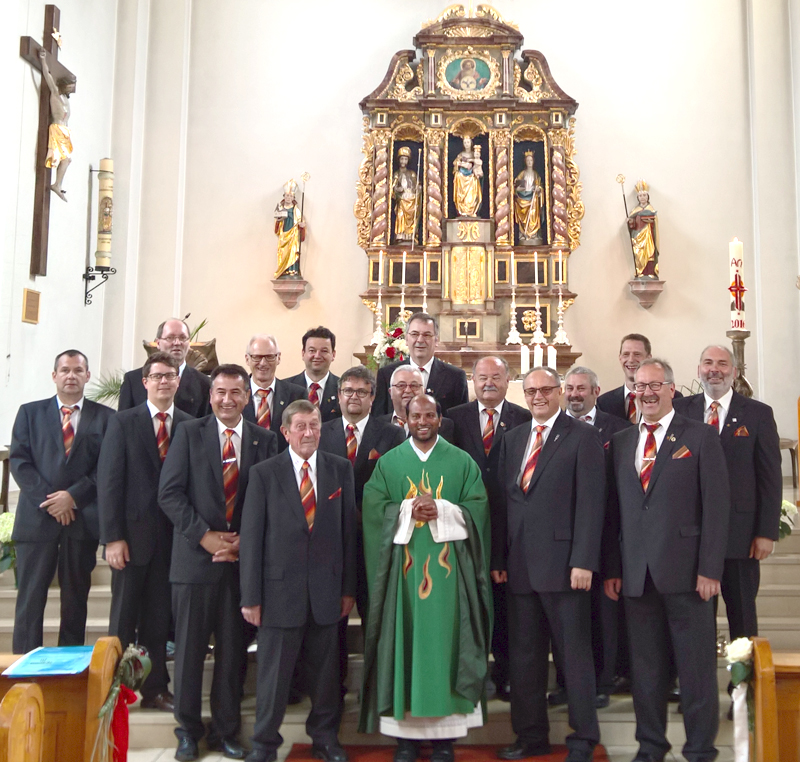 Gottesdienstgestaltung bei Pfarrer Antony in Kelheimwinzer