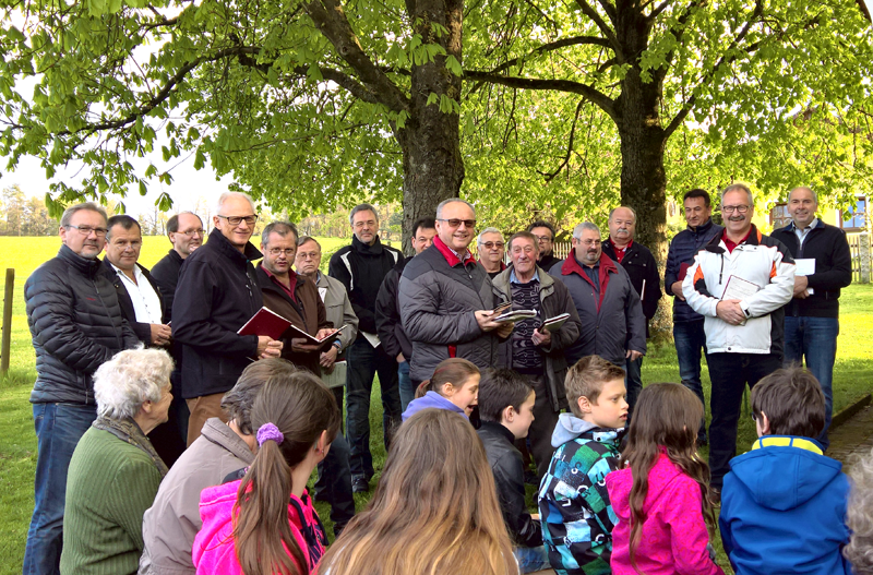 MGV Wald KDFB Maiandacht in Kolmberg