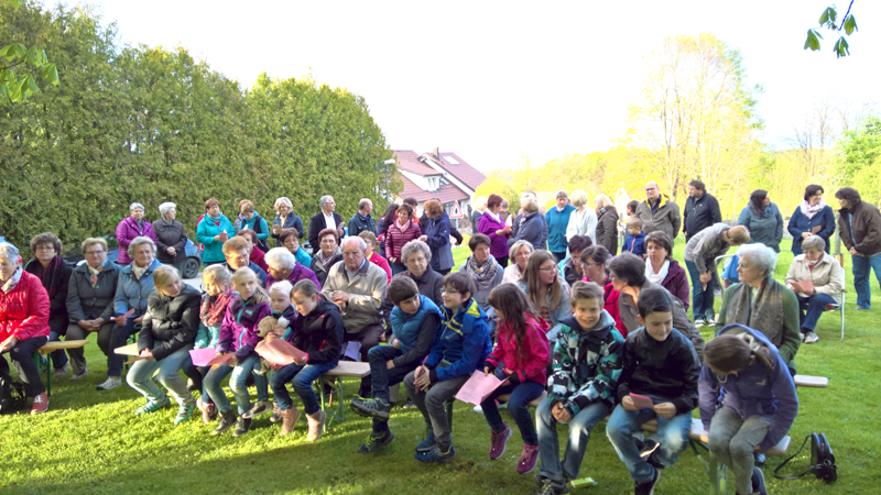 MGV Wald KDFB Maiandacht in Kolmberg