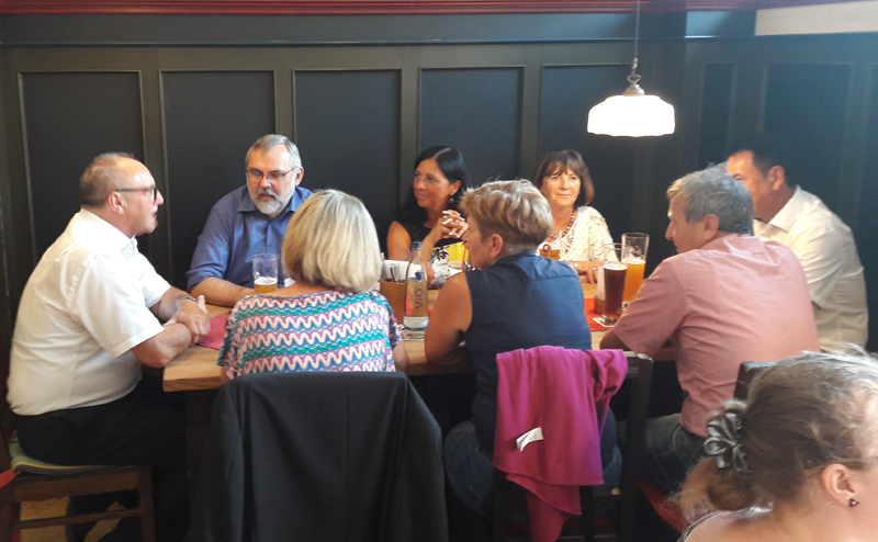 Kirchengestaltung in Deggendorf bei Pfr. Neidl