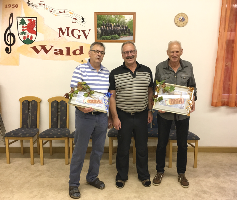 60. Geburtstag von M. Hof und M. Schwarzfischer