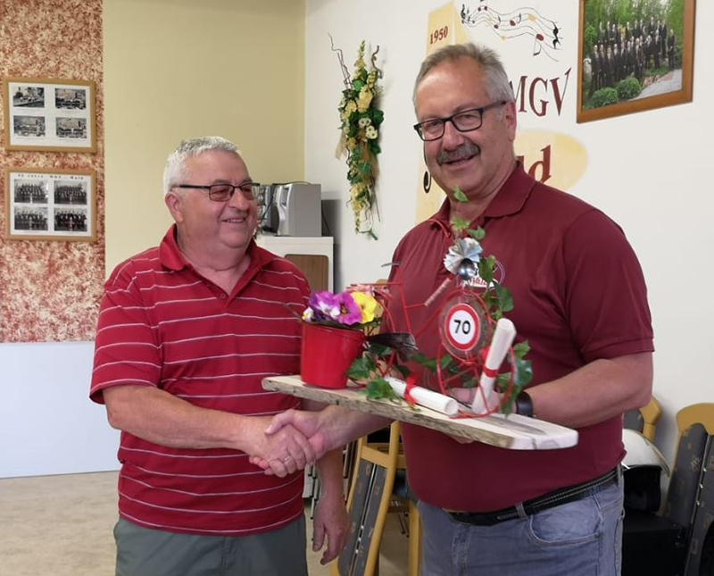 70. Geburtstag von Konrad Gleixner