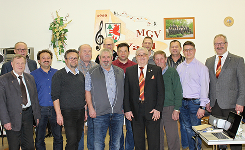 MGV Wald Jahreshauptversammlung 2019