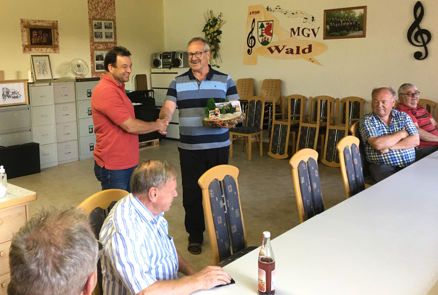 50. Geburtstag von Gerhard Bauer