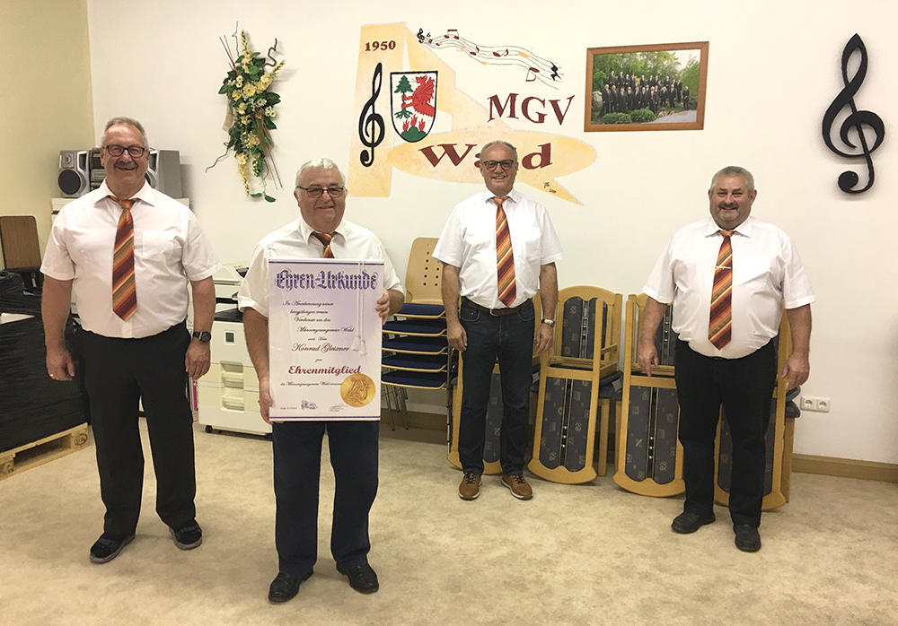 Ehrenmitglied Konrad Gleixner