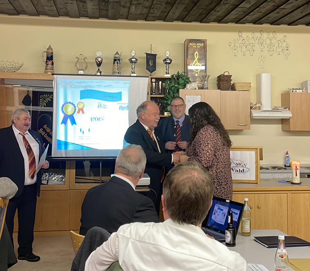 MGV Wald JHV Ehrungen 23