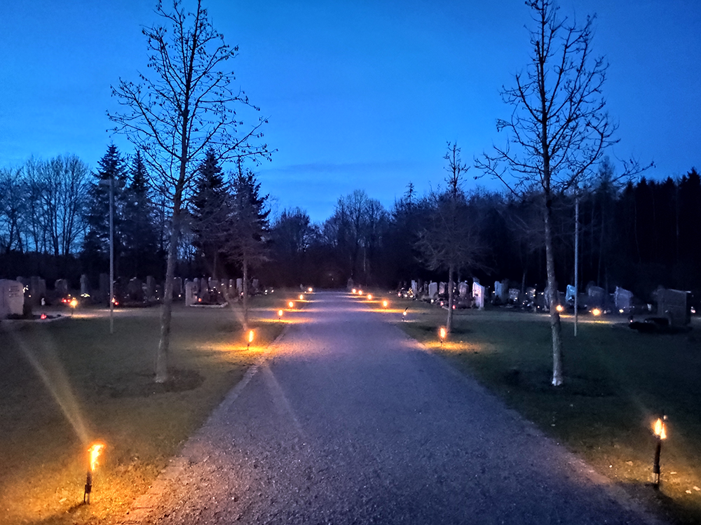 Neujahrssingen am Friedhof 23