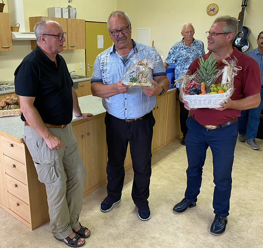 70. Geburtstag von Chorleiter und Ehrenmitglied Rudi Zimmerer