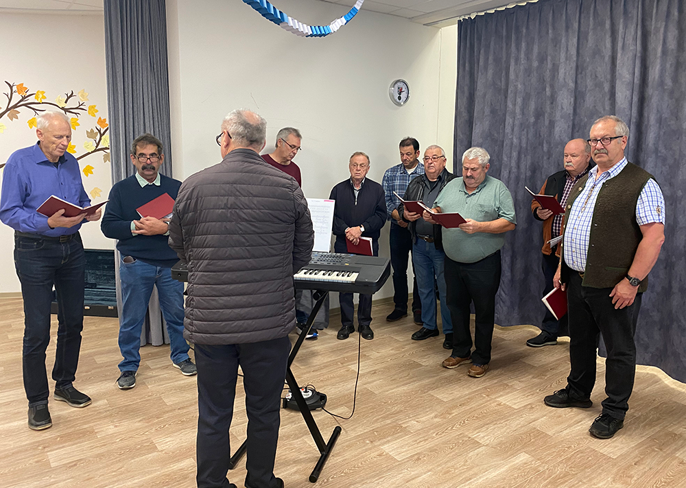 MGV Wald Gottesdienstgestalltung im Seniorenheim 24