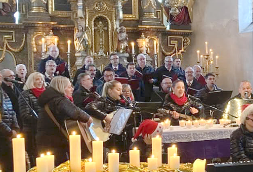 MGV Wald - Adventskonzert mit Hoamatakt in Altenthann