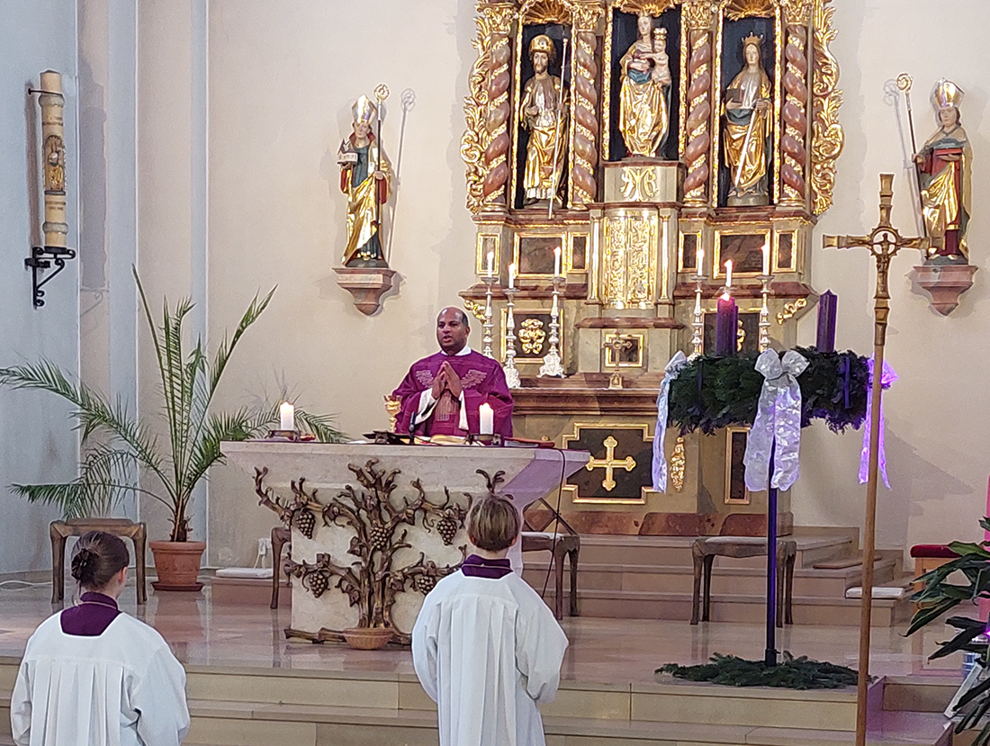 MGV Wald bei Pfarrer Antonie in Kehlheim Winzer