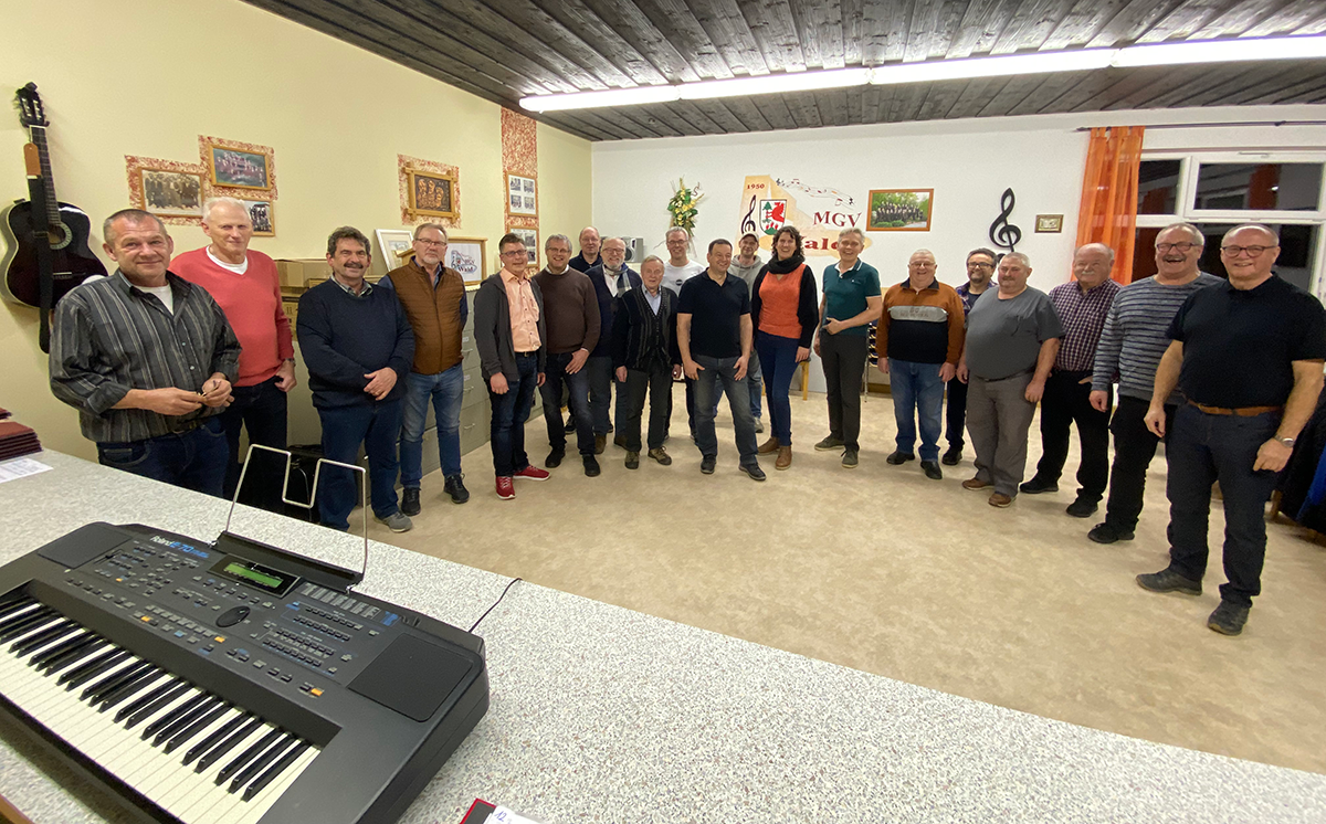 MGV Singstunde mit Besuch der Vorst&auml;nde des Verbands der Oberpf&auml;lzer Ch&ouml;re