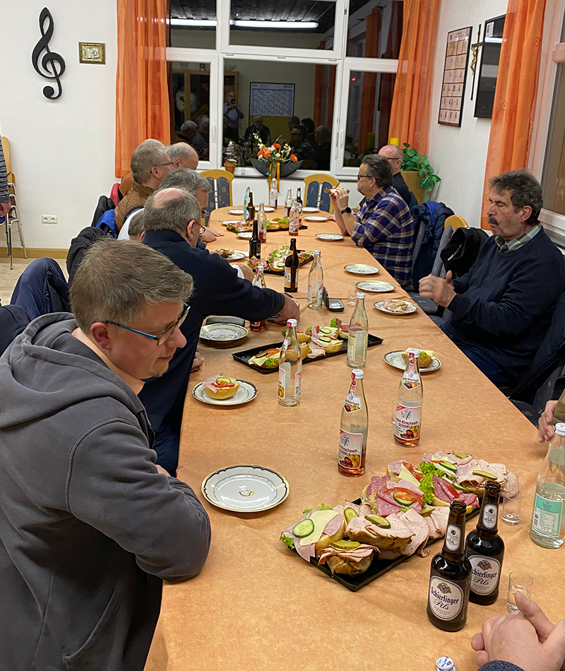 MGV Singstunde mit Besuch der Vorst&auml;nde des Verbands der Oberpf&auml;lzer Ch&ouml;re
