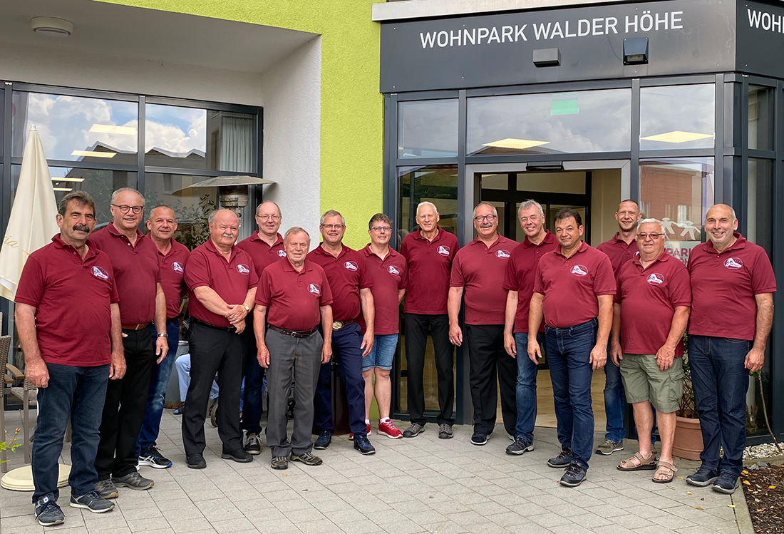 MGV Wald Singen im Seniorenheim