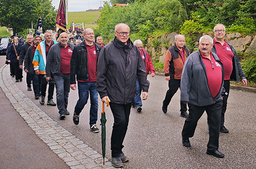 MGV Wald - Einzug der Vereine zum Pfingstfest in Hetzenbach 25