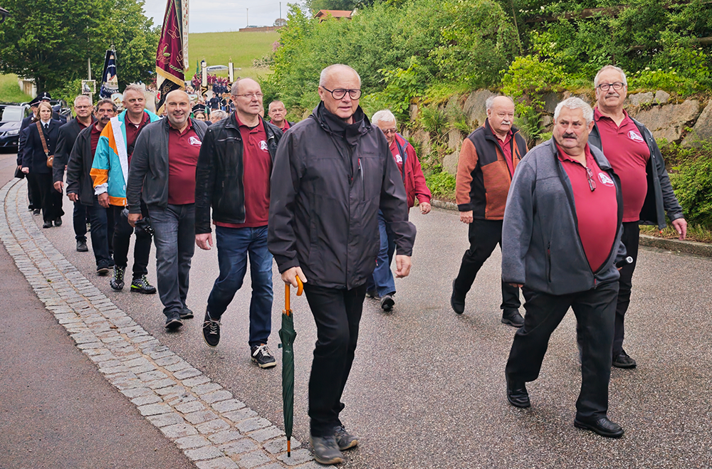 MGV Wald - Einzug der Vereine zum Pfingstfest in Hetzenbach 25