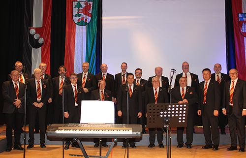 MGV Wald - Musikalische Umrahmung des Neujahrsempfang's der Gemeinde Wald 2025