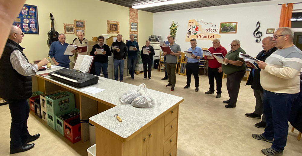 MGV Wald - 86. Geburtstag Fritz Stuber