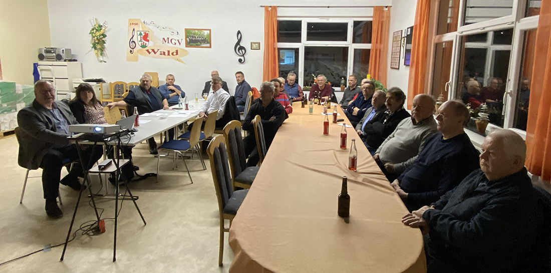 MGV Wald Jahreshauptversammlung mit Neuwahlen 2026