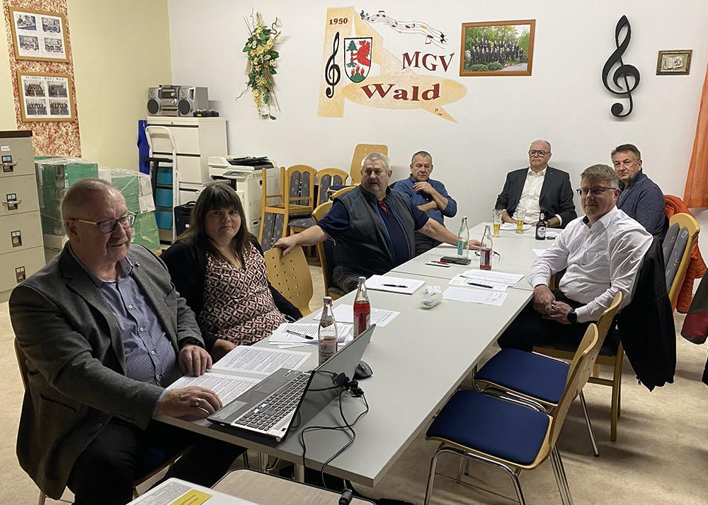 MGV Wald Jahreshauptversammlung mit Neuwahlen 2026